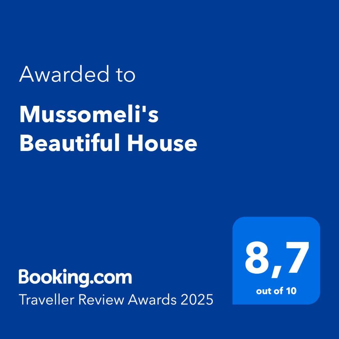 Ferienwohnung Mussomeli'S Beautiful House Exterior foto